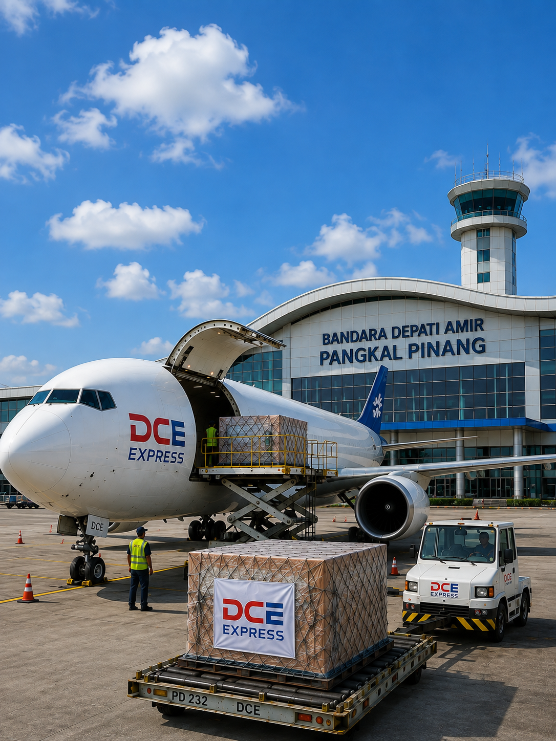 Pengiriman cargo udara Jakarta ke Pangkal Pinang