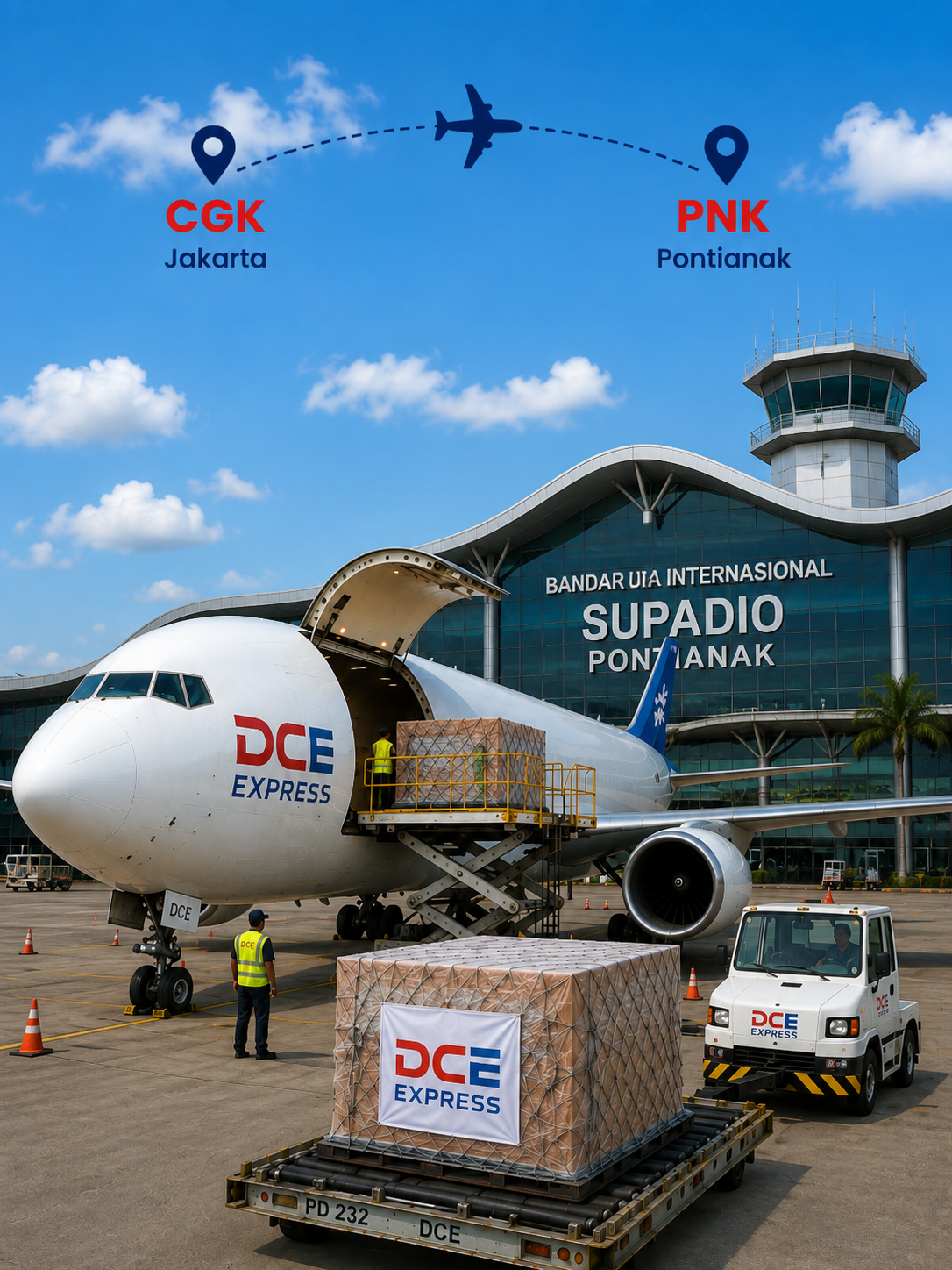Promo pengiriman cargo udara Jakarta ke Pontianak